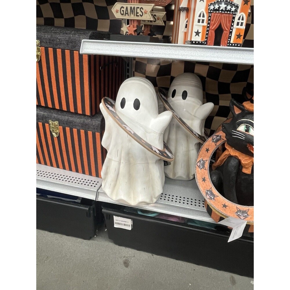 Ashland Michaels Halloween Ghost Ring Toss Table Decor